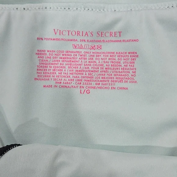 Victoria's Secret Light Blue Bikini Bottom - Picture 2 of 3